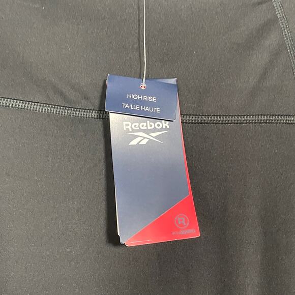 Reebok Plus Size Workout Ready Vector Leggings black 4x - Picture 6 of 8